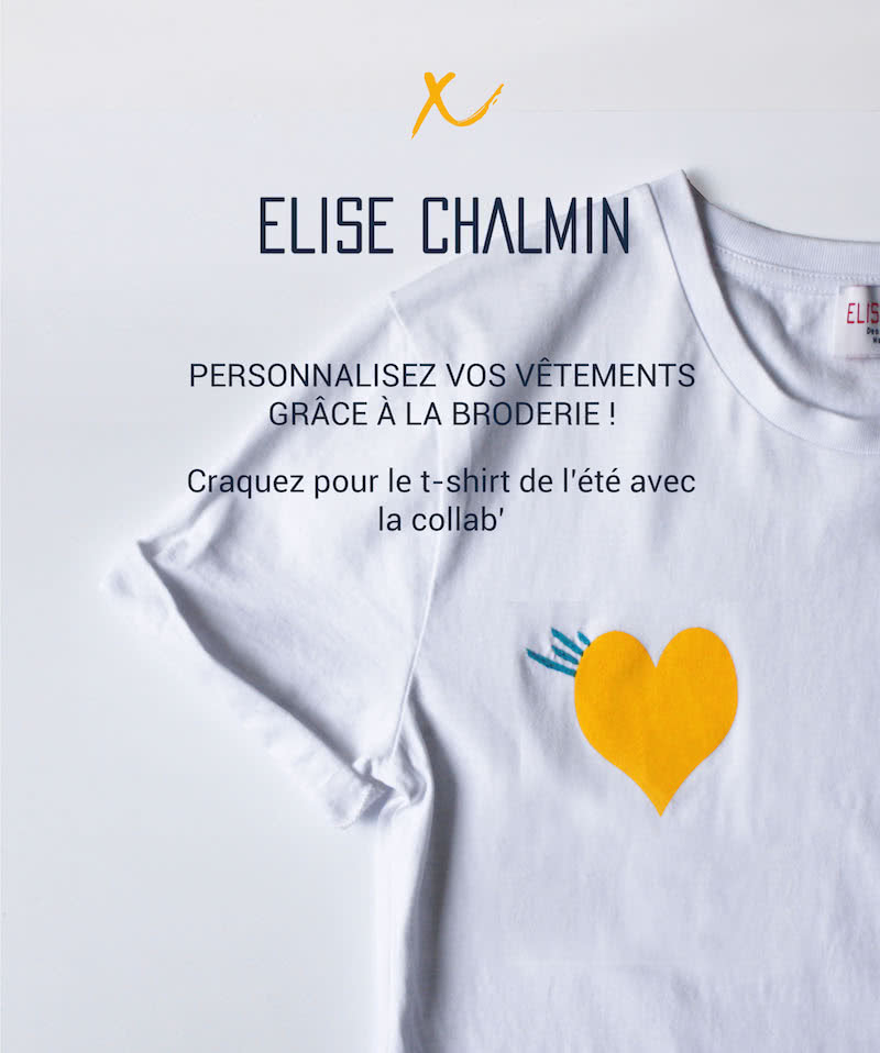 Collab broderie avec Elise Chalmin